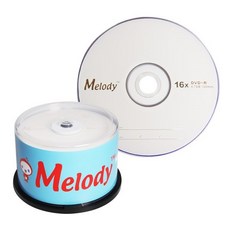  멜로디 DVD-R 4.7GB 16X 50P CAKE 