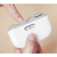 senseking 전동손톱깍기 전동 손톱 전동손톱깎이, 1개, 화이트 2세대로 업그레이드