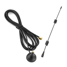 Net SMA Male 2.4GHz BI 100 MHz 무선 Wifi WLAN 5 X 범위 부스터 안테나 확장기 커넥터 터미널 RF, 한개옵션0, 1개