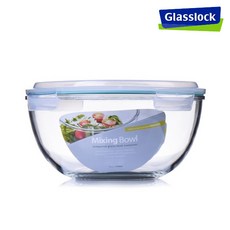 글라스락 수박 보관 유리용기, 1개, 4000ml