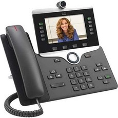 Cisco 8865 3PCC IP Phone Wi-Fi Bluetooth 5” high-Res (800×480) WVGA Color LCD SIP Desktop Wall Moun, One Color_One Size, 상세 설명 참조0, 상세 설명 참조0