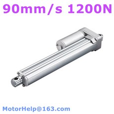 모터 dc 무선제어 가이드 전기 실린더 감속 유압 12V 24V 선형 액추에이터 90 미리메터초 1200N 264LBS 부하 100MM 200MM 스트로크 IP65 보호 산업 농업, 12V 25mms 400N+30mm stroke