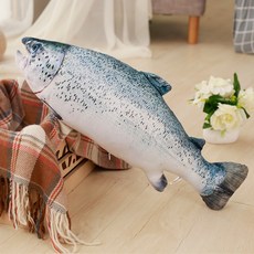 물고기 생선 베개 쿠션 초대형 인싸템 쓸데없는 선물, 농어