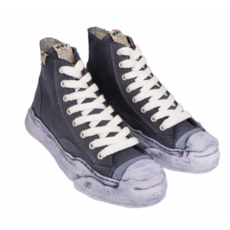 Maison MIHARA YASUHIRO OG OVER DYE HITOP BLACK 20FA-I 메종 미하라 야스히로 원래 솔 오버 다이 하이 a05fw705-black 관.부.가.세.포.함