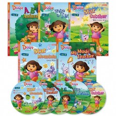 [DVD] DORA the EXPLORER 도라익스플로러 2집 5종세트