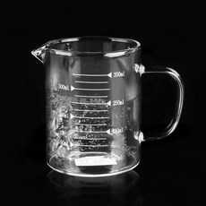 내열계량컵 350ml / 유리계량컵 / 비커글라스, 필수선택:내열계량컵 350ml 1P