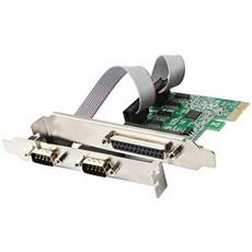 PCIe to Parallel and Serial Adapter PCI Express 1x to Printer LPT/DB2, 상세내용참조