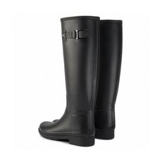 Hunter Original Tall Rain Boots Black Refined Women's Sizes 6-10 US Medium