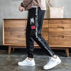 오르난 바지 카고 포켓 캐주얼 남성 조거 팬츠 XH-K10