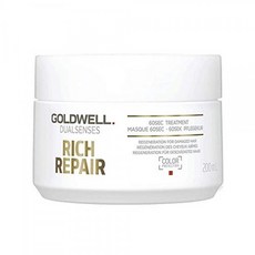 Goldwell Dual Senses Rich Repair 60Sec Treatment 6.7 Fl Oz, 단일상품