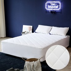  더베드룸 퀼티드 텐셀 매트리스 방수커버(LK라지킹) 