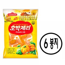 일광제과 호박제리 추억의 젤리, 6개, 280g, 호박맛