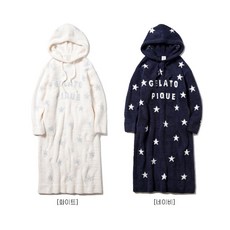 젤라또피케 파우더 스타 후드드레스 원피스 잠옷 / Gelato Pique Powder Star Jacquard Hood Dress