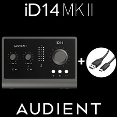 [정품] 오디언트 iD14 MK2 오디오 인터페이스 루프백 오인페 audient 아이디14 마크2 레코딩 장비_사은품2종