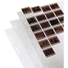 하마 네거티브언마운트 슬라이드 파일 보관 슬리브 각각 40개의 홀딩 싱글 24 x 36mm 프레임 폴리프로필렌25개 팩, 40 (24 x 36 mm), 25, Polypropylene