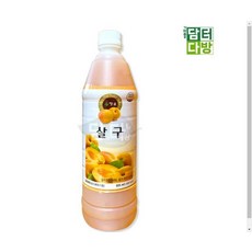 청솔 살구 원액 835ml 무배 과일 농축액, 0.835l, 1개