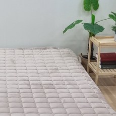 패밀리 극세사 침대패드 260x200