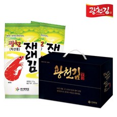 [광천김] 광천 재래김 새우 식탁김 선물세트 15g X 30봉, 1세트