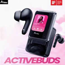 [cy] IKKO ActiveBuds AI 스마트 터치스크린 블루투스 이어폰 PT-4o 통역 녹음 노이즈캔슬링 45+언어번역OK 시즌신상