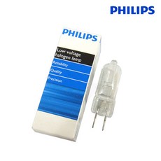 필립스 7158 XHP 24V 150W G6.35 핀할로겐램프 치과 현미경 광학기기용, 1개