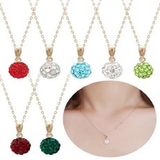 한국금거래소미러볼목걸이