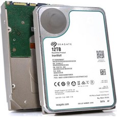 Seagate Renewed Barracuda Pro 12TB 내장 하드 드라이브 성능 HDD – 컴퓨터 데스크톱용 3.5인치 SATA 6Gb s 7200RPM 256MB 캐시 - 씨게이트barracuda7200rpm256mb