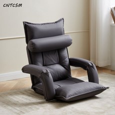 CNTCSM 게으른 소파 다다미 팔걸이 42단 플로팅 윈도 의자 식 바닥 의자 모던 캐주얼 소형 점심 의자, 대기재
