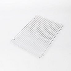 스텐 채반 베이킹 사각식힘망 트레이 360x265x15, 1개