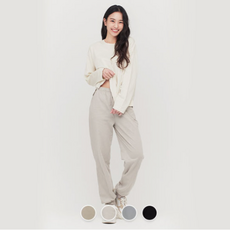 [지오다노]552501 여 라운지 저지 조거 팬츠
