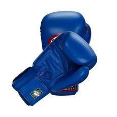 971281 Twins Boxing 무에타이 트레이닝 스파링 장갑(블루 283.5g(10온스)), 블루, 1개