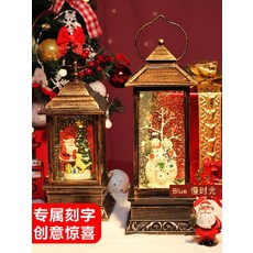 브리스 크리스마스 선물 오르골 음악상자 엔틱장식품, O 예수님 + 티비프레임 음악