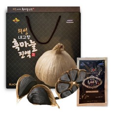 의성 흑마늘진액 농축액 발효흑마늘 엑기스, 30개, 60ml