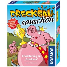 KOSMOS 740375 Drecksau - 베스트셀러 Drecksau 재미 카드 / 파티 게임의 사우셴 확장, 1