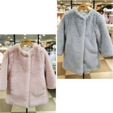 치크 송파점 여아 A라인 퍼 코트 50% 세일!! CKJW19N52