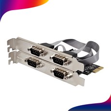 넥스트유 NEXTU 얼리행 RS232 4포트 시리얼 PCI-Express 확장카드 SL604PCIe