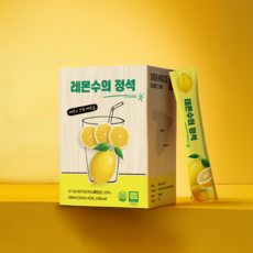 레몬수의정석 유기농 레몬즙 스페인산 100% 레몬수만들기 전용 스틱, 15ml, 84개