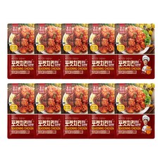 한맥 포켓치킨 양념치킨맛 180g x 10봉, 10개