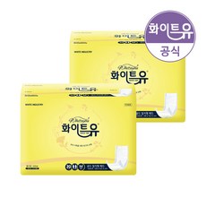 화이트유 성인용기저귀 골드 일자패드 중형 1+1팩(60P), 단품