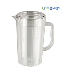 유니랜드 클레어 물병 (카페 물피쳐), 1개, 2L