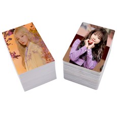 아이돌굿즈 IZONE 아이즈원 조유리 포토카드 50장 100장, 일반100장