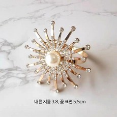 냅킨링 3개세트 파티 레스토랑 장식 카페 디자인 테이블, 해바라기, 1개