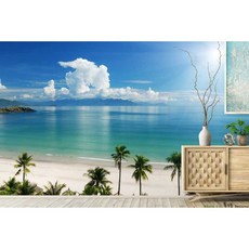 바다풍경벽지