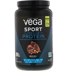 Vega Sport 퍼포먼스 프로틴 파우더 모카 812g(28.6oz)