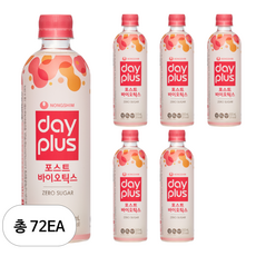 농심 데이플러스 포스트바이오틱스, 500ml, 72개