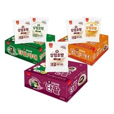 [KT알파쇼핑][빵빵이선물박스+띠부씰10장] 개별포장 빵빵이호빵 12입 2박스 (단팥/단팥야채/단팥피자), 빵빵이호빵 단팥(12입)+단팥야채(12입), 빵빵이호빵 단팥(12입)+단팥야채(12입)