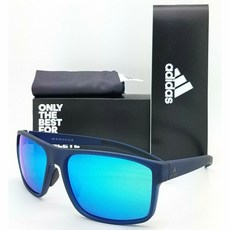 354899 / NEW ADIDAS Whipstart Sunglasses a423/00 6151 Mystery Blue Matte Blue Mirror 61mm