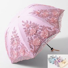 3단자동자수레이스암막양산