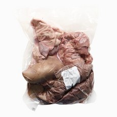 백암전통식품 백암 돼지내장 2kg 간 허파 염통 오소리감투, 1개