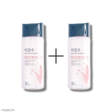 더페이스샵 미감수 립 앤 아이 리무버 1+1, 2개, 120ml - 더페이스샵아세톤