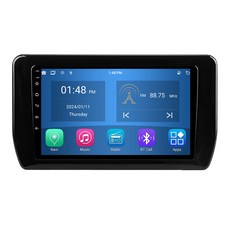 적용토요타 아반자 벨로즈 2021-2023 자동차 라디오 스테레오 GPS 내비게이션 멀티미디어 플레이어 CarPlay, 4G RAM + 64G ROM, 4GB